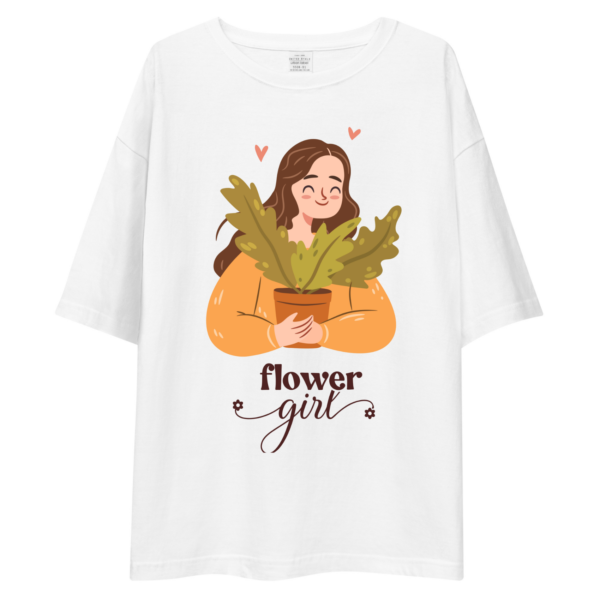 white oversized t shirt women